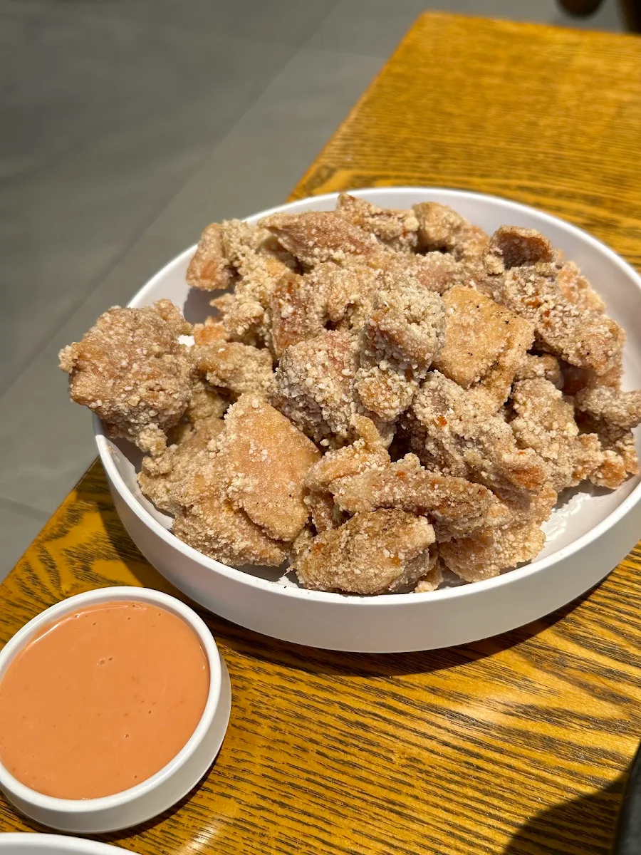 salty popcorn chicken 盐酥鸡, Yang's Braised Chicken Rice(Bayview Hill)